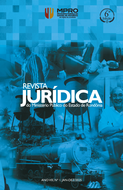 					Visualizar n. 1 (2025): Revista Jurídica do Ministério Público do Estado de Rondônia
				